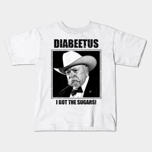 RETRO STYLE - DIABEETUS I GOT THE SUGARS! Kids T-Shirt